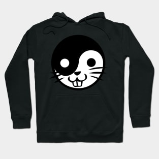 SWIP SWOP Hank's Crew Symbol: Yin-Yang Bunny Hoodie